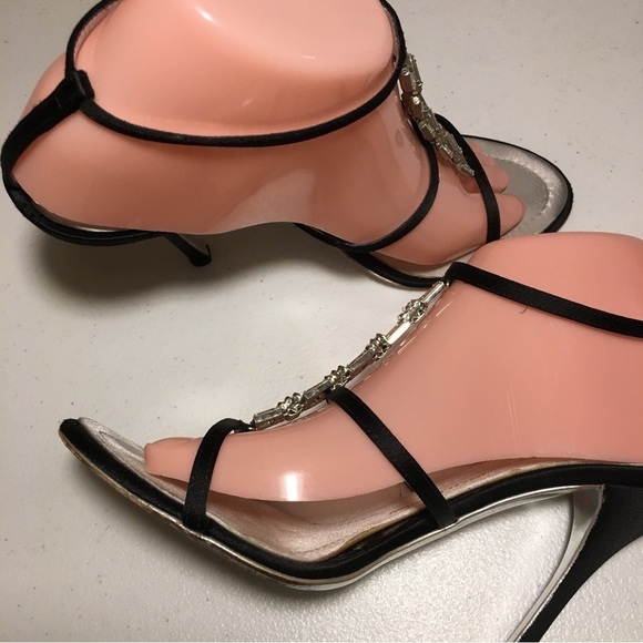 Giuseppe Zanoth Design Sandal Heels Shoes Size 40 SB-BH - Picture 7 of 13